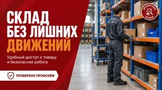 Эргономика складских стеллажей: удобный доступ и безопасная работа