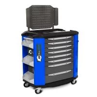 Тележка инструментальная ToollBox TBP-8 (синяя)