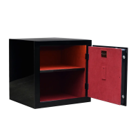 Сейф заказной черный глянец, золочение, подсветка. Сейф заказной черный глянец, золочение, подсветка.